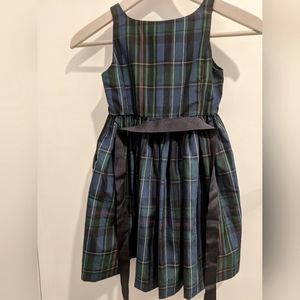 Girls plaid Ralph Lauren dress